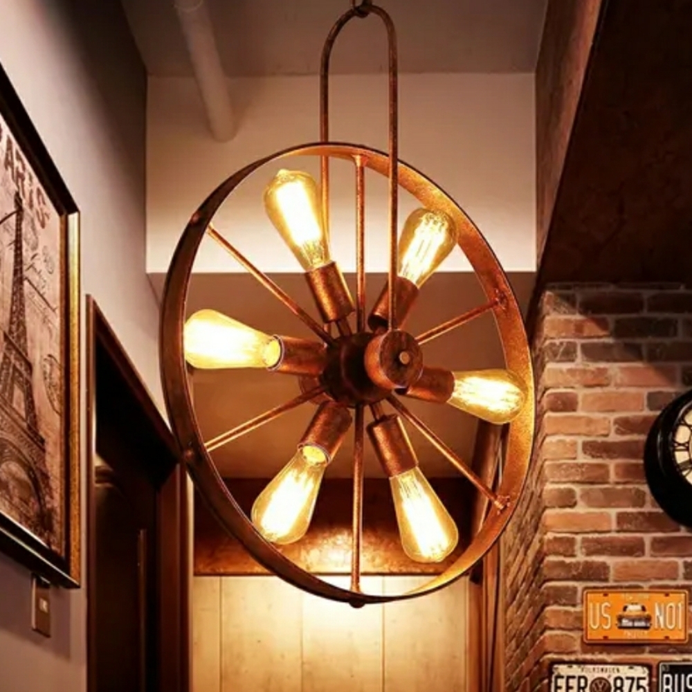 Wagon wheel light